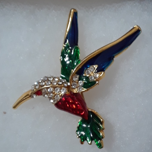 Park Lane Accessories - .  Park Lane Jeweled. Humming Bird Sawarski